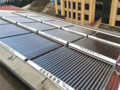 江蘇金偉大廈太陽(yáng)能熱水工程