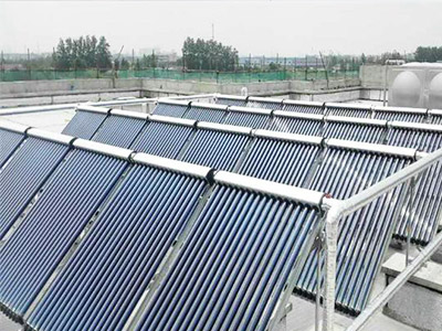 鎮(zhèn)江鋁業(yè)太陽(yáng)能熱水工程