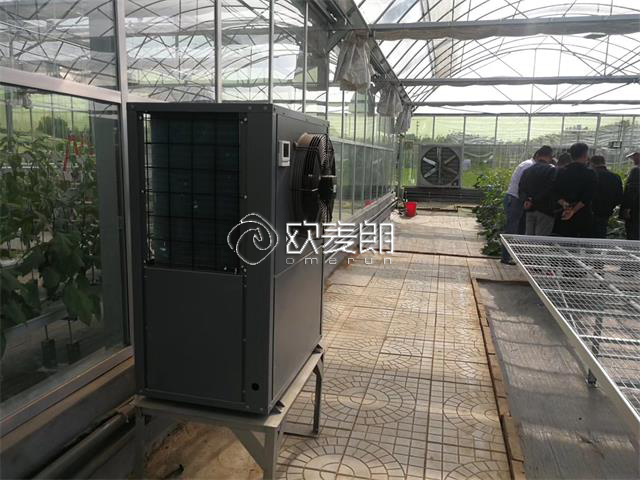 蔬菜大棚采暖水源熱泵暖風(fēng)機